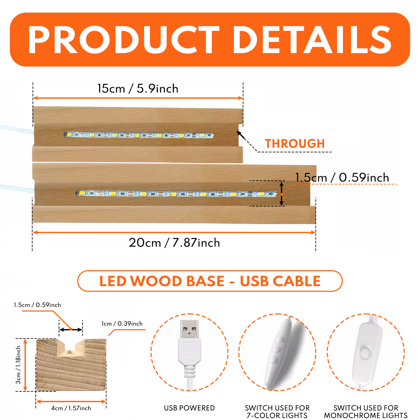 She Believed She Could So She Did - Personalized LED Night Light