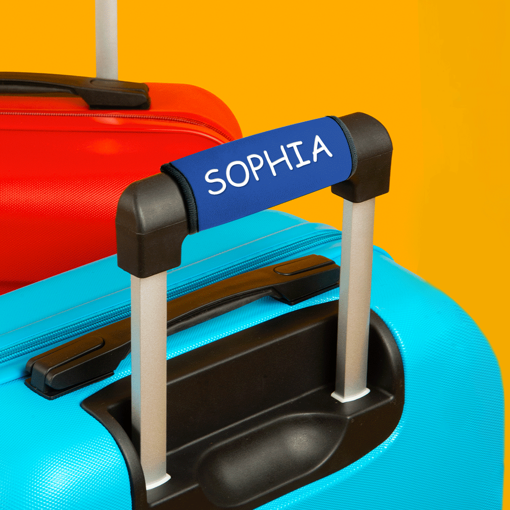 Personalized Luggage Handle Wrap Tag