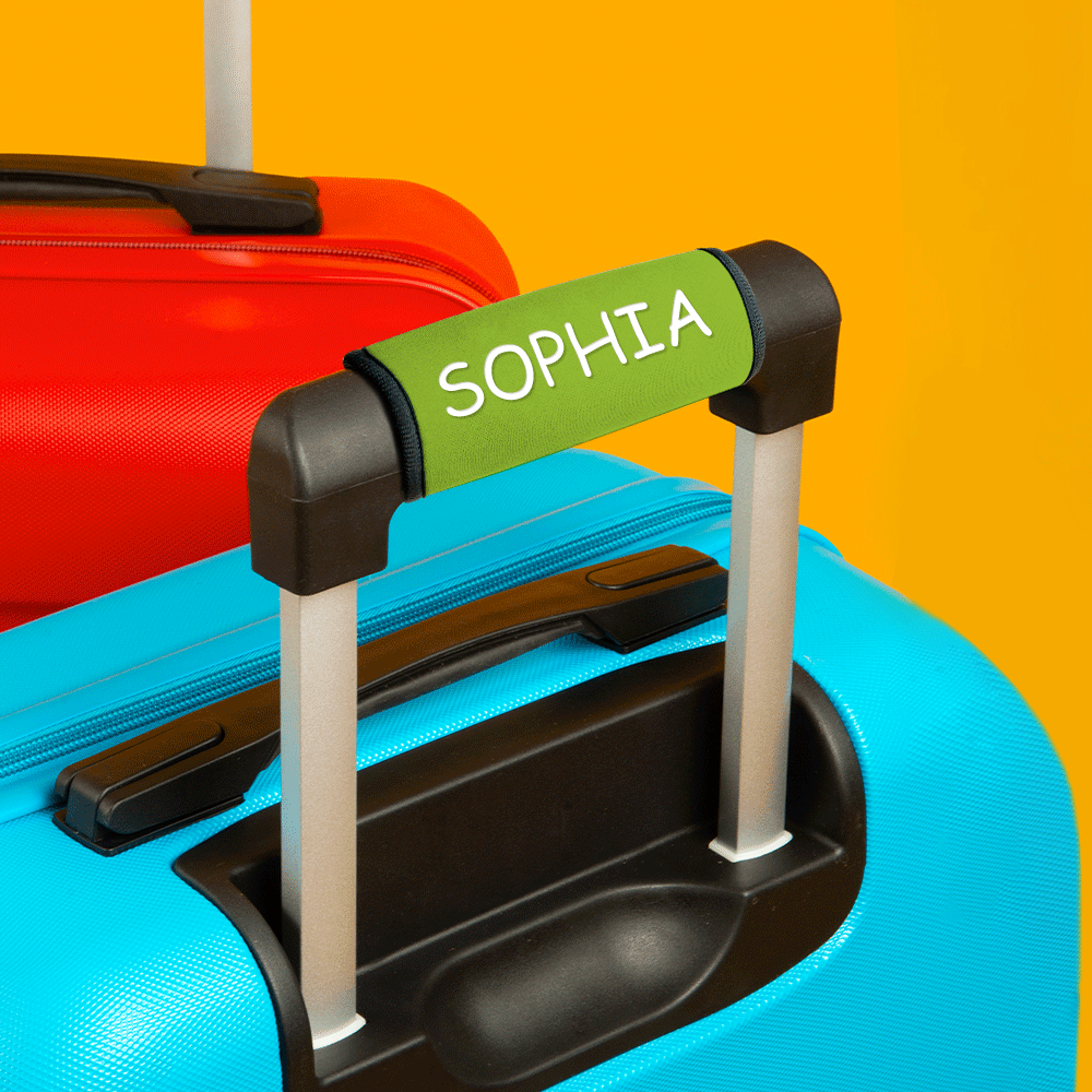 Personalized Luggage Handle Wrap Tag