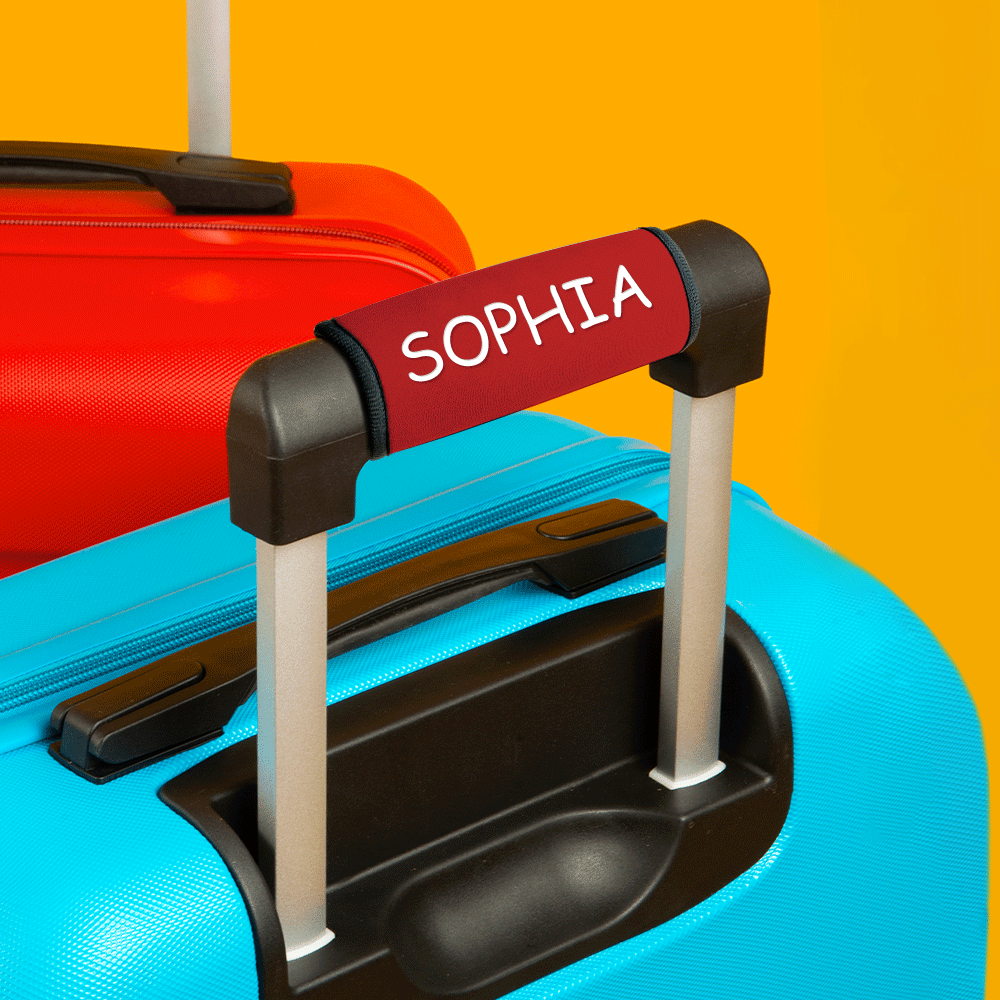 Personalized Luggage Handle Wrap Tag