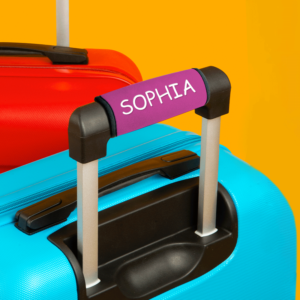 Personalized Luggage Handle Wrap Tag