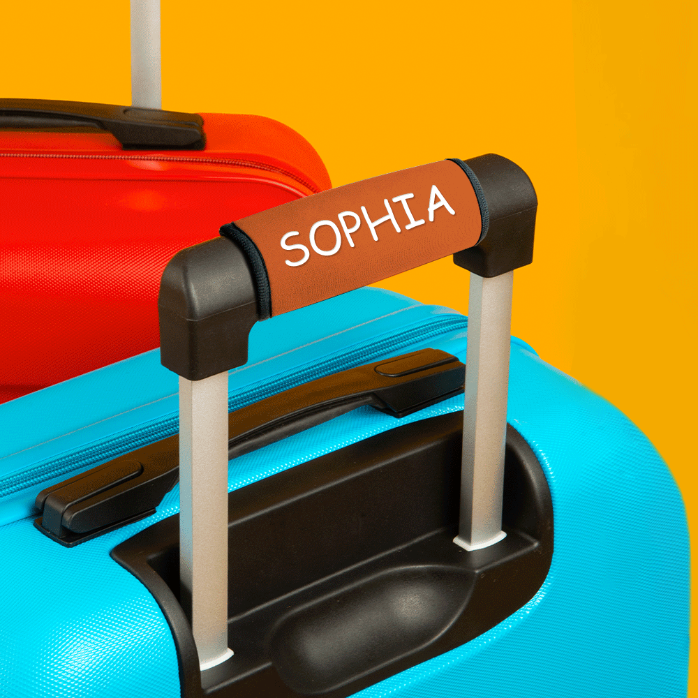 Personalized Luggage Handle Wrap Tag