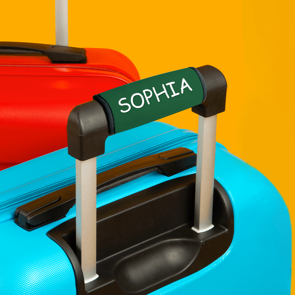 Personalized Luggage Handle Wrap Tag